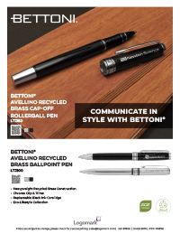Bettoni® Avellino Recycled Brass Pens